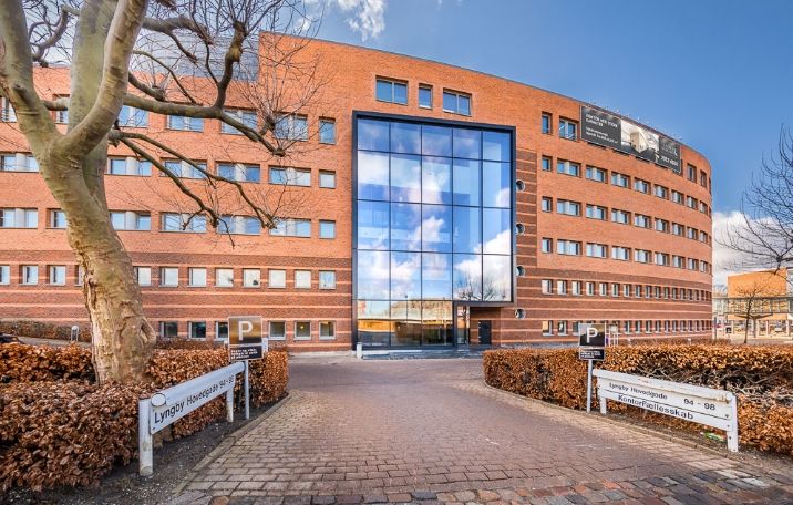610 m² kontor i Kgs. Lyngby med attraktive fællesfaciliteter