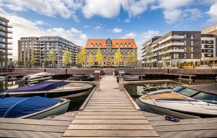 Citykontorer i Københavns nye kanalby