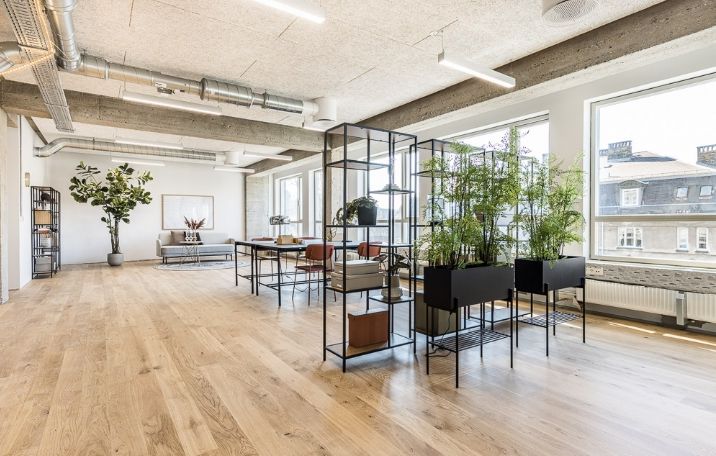 Kontorlejemål med 45 parkeringspladser på Frederiksberg