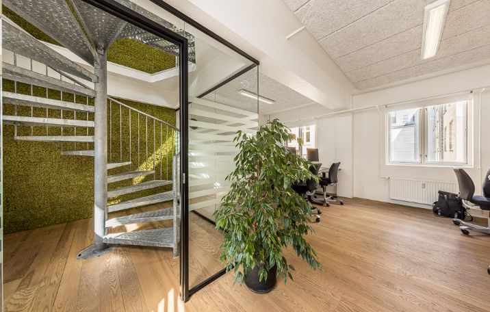 423 m² kontorlejemål i hipt kvarter ved Sortedam Dossering