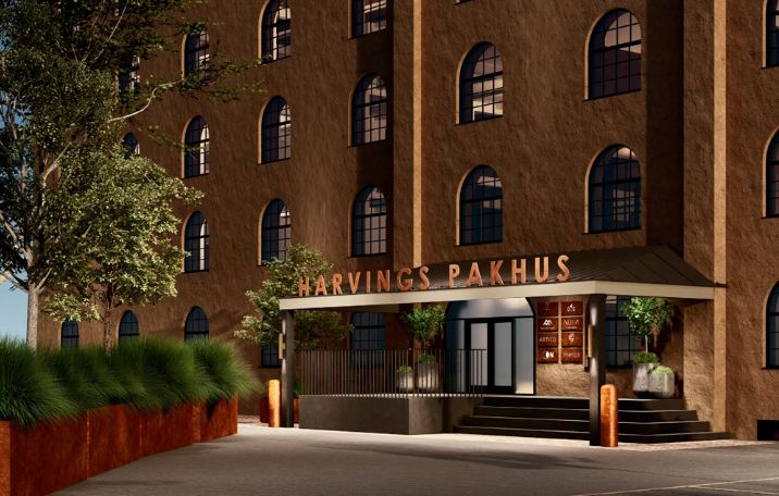Harvings Pakhus - 503 m² nyistandsat kontorlejemål i høj kvalitet