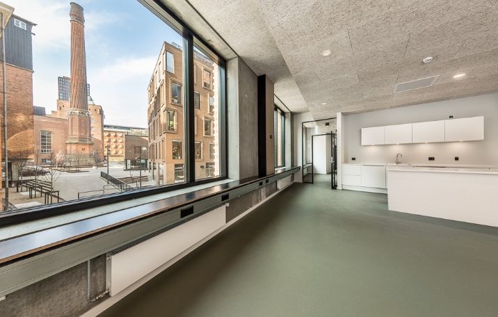 Ledigt kontorlejemål på Bohrsgade, København V