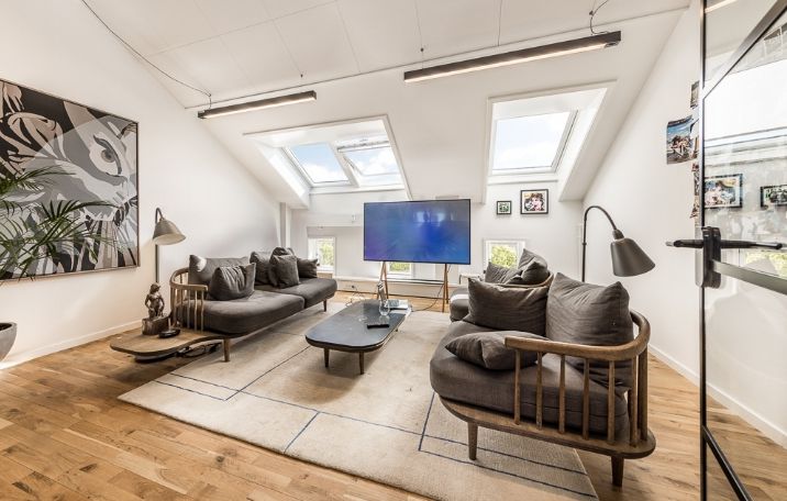 Loungeområde. Mødelokale. 