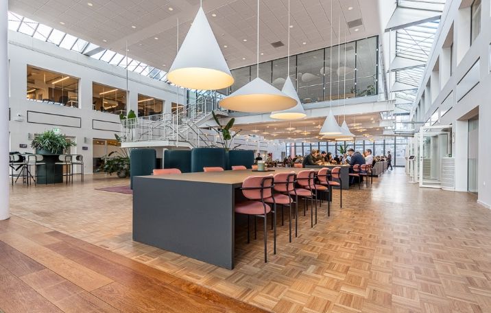 Østbanegade. Østerbro. Kontorlejemål. Fælles faciliteter. Nordhavn.   