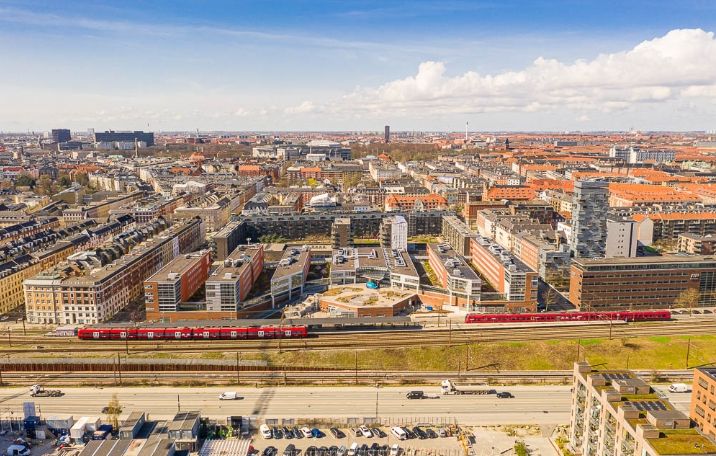 Østbanegade. Østerbro. Kontorlejemål. Fælles faciliteter. Nordhavn.   
