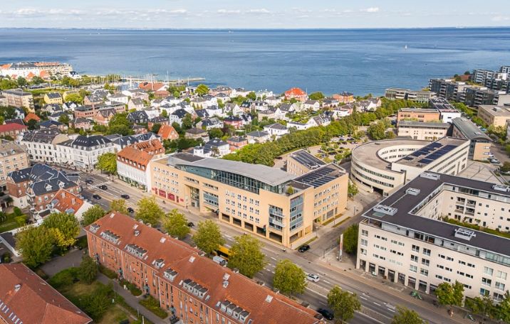 Kontor på Strandvejen.