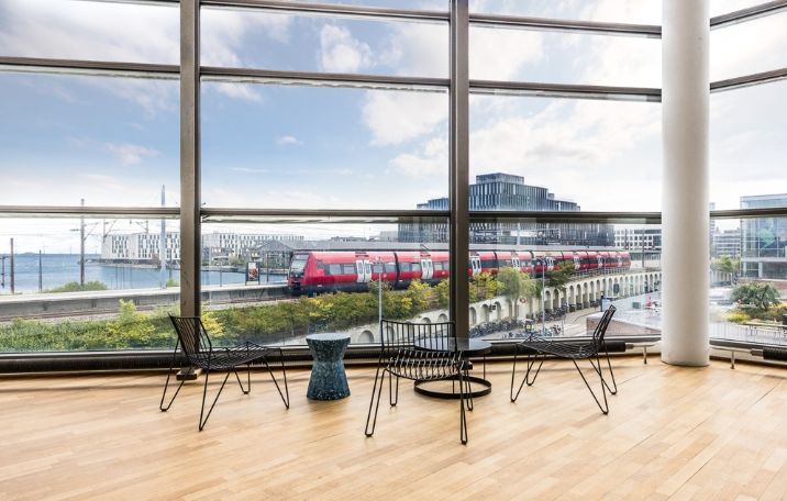 Ledigt kontorlejemål på Østbanegade , København Ø 