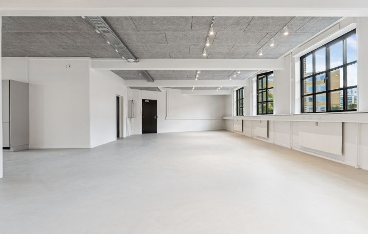 Ledigt kontorlejemål på Bygmestervej, København NV