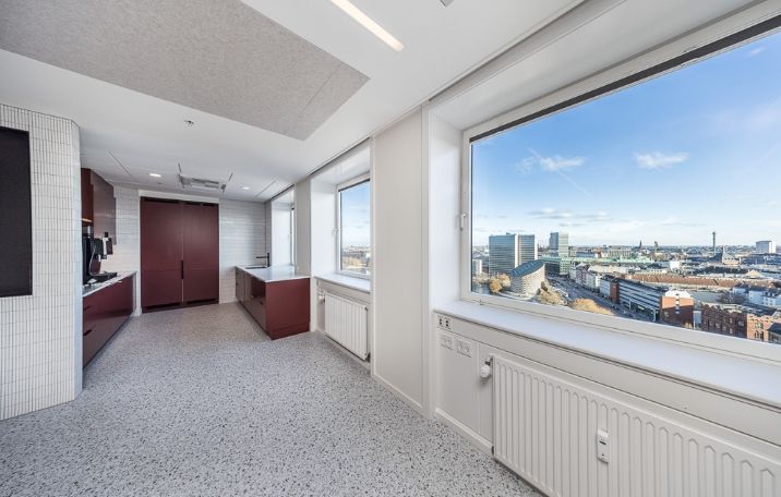 Ledigt kontorlejemål på Gammel Kongevej, Frederiksberg C