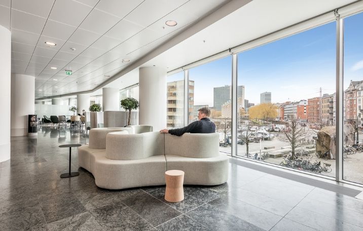 Ledigt kontorlejemål på Gammel Kongevej, Frederiksberg C