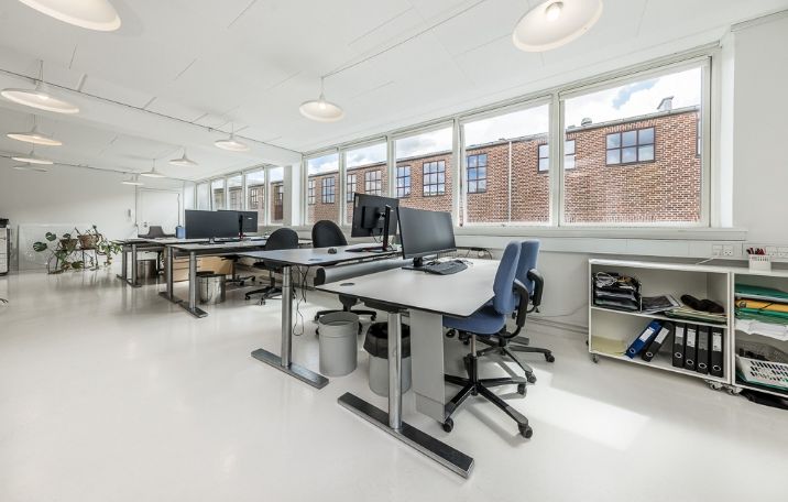 Ledigt kontorlejemål på Glentevej, København NV