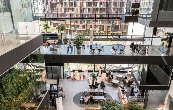 Ledigt kontorlejemål på Rued Langgaards Vej , København S