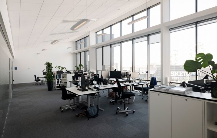 Ledigt kontorlejemål på Havneholmen, København V 