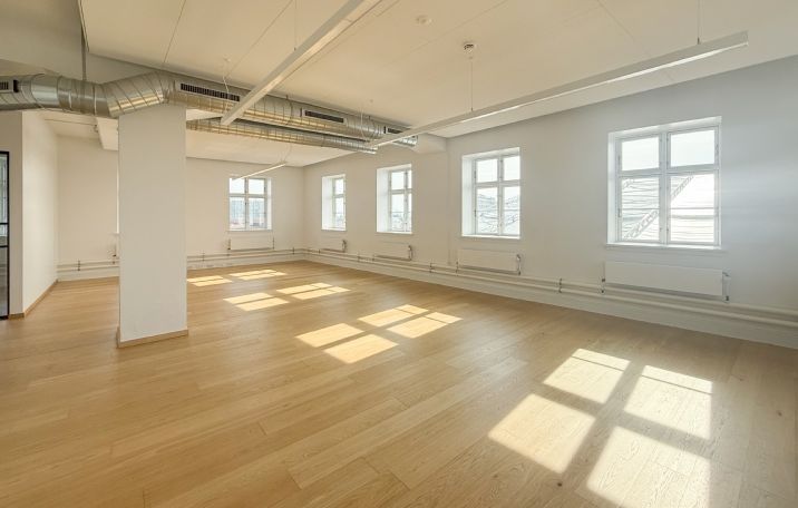 Ledigt kontorlejemål på Masnedøgade, København Ø