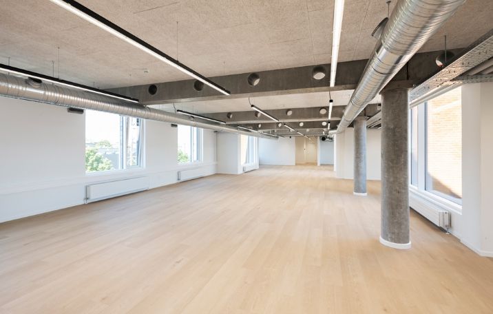 Ledigt kontorlejemål på Strandboulevarden, København Ø