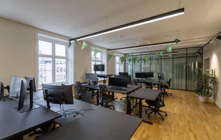 Ledigt kontorlejemål på Nyropsgade, København V