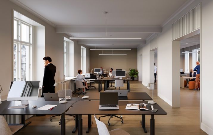 Ledigt kontorlejemål på Rådhuspladsen, København V