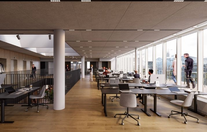 Ledigt kontorlejemål på Rådhuspladsen, København V