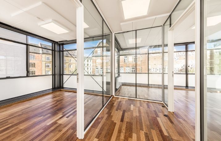 Ledigt kontorlejemål på Baldersgade, København N