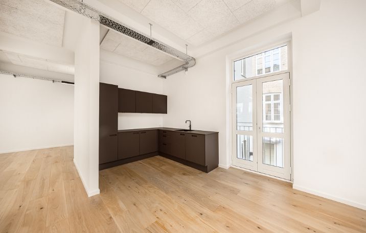 Ledigt kontorlejemål på Struenseegade, København N