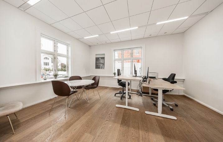 Ledigt kontorlejemål på Gersonsvej, Hellerup