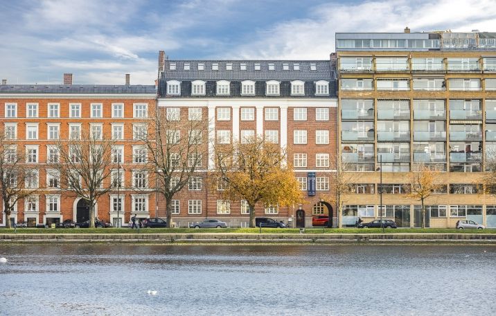 Ledigt kontorlejemål på Nørre Søgade, København K