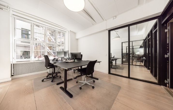 Ledigt kontorlejemål på Bredgade, København K 