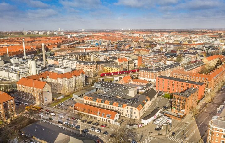 Ledigt kontorlejemål på Hillerødgade, København N