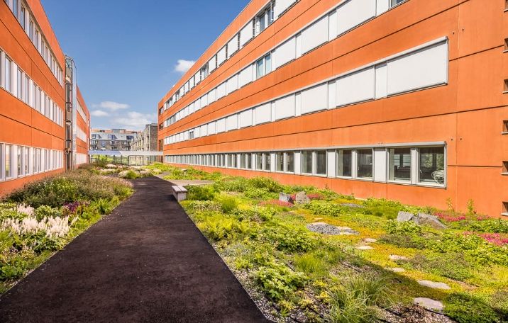 Ledigt kontorlejemål på Østbanegade, København Ø
