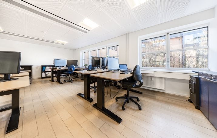 Ledigt kontorlejemål på Bryggervangen, København Ø